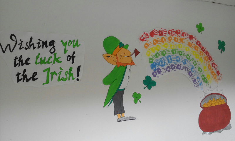 The luck of the irish