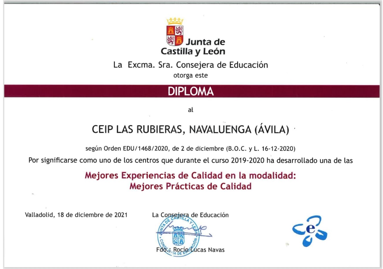 Experienica de calidad 19-20
