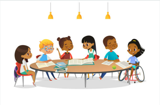 Niños trabajando